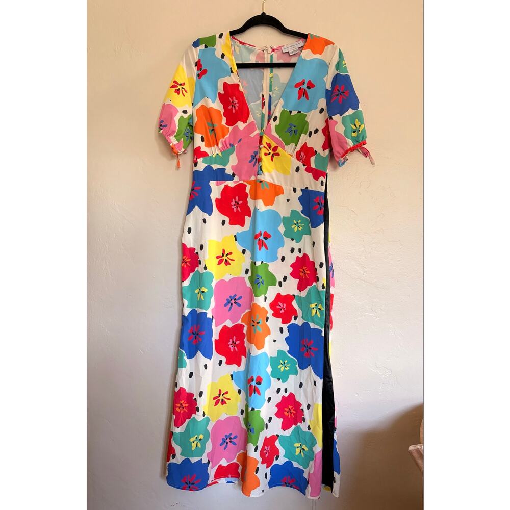 Never fully dressed colorful floral Maxi Dress - Picture 6 of 6
